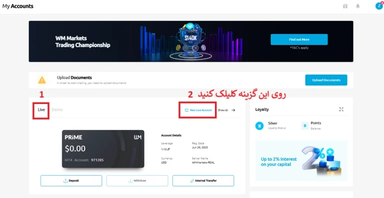 فعال کردن حساب زیرو
