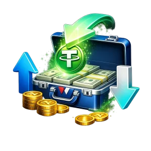 واریز تتر به بروکر WM Markets