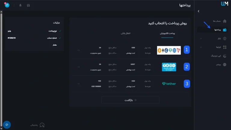 معاملات ارز دیجیتال