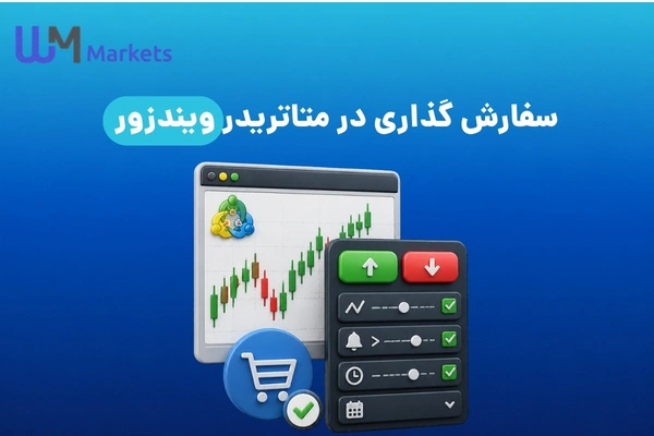سفارش گذاری در متاتریدر ویندزور